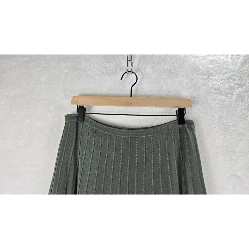 Boho Skirt Silk Tea Length 30